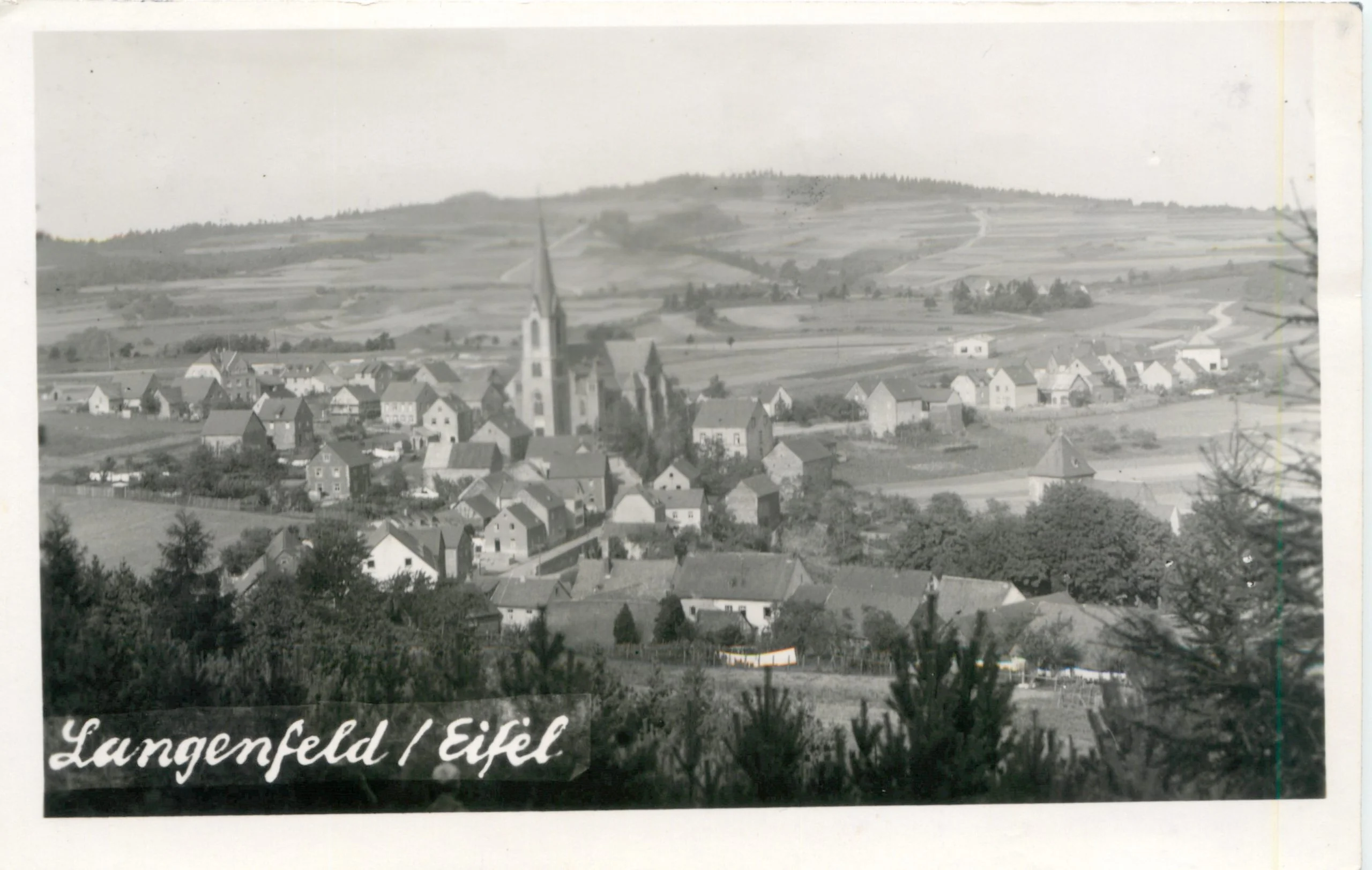 Historische Bilder - Postkarten Langenfeld - Postkarte 5