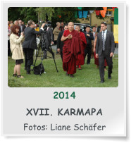 2014  XVII. KARMAPA  Fotos: Liane Schäfer